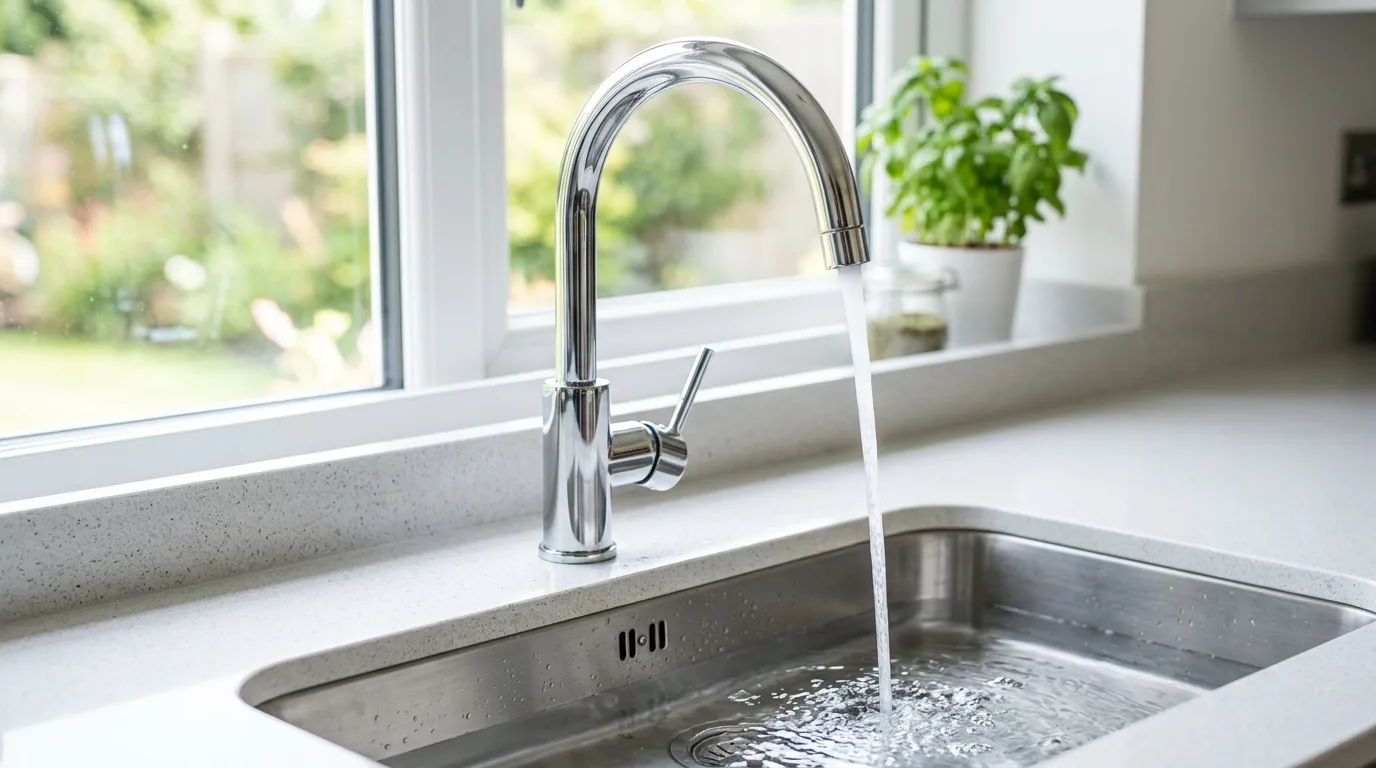 Local Plumbing Master Pros same day plumber fixing a faucet in Lumber City, GA